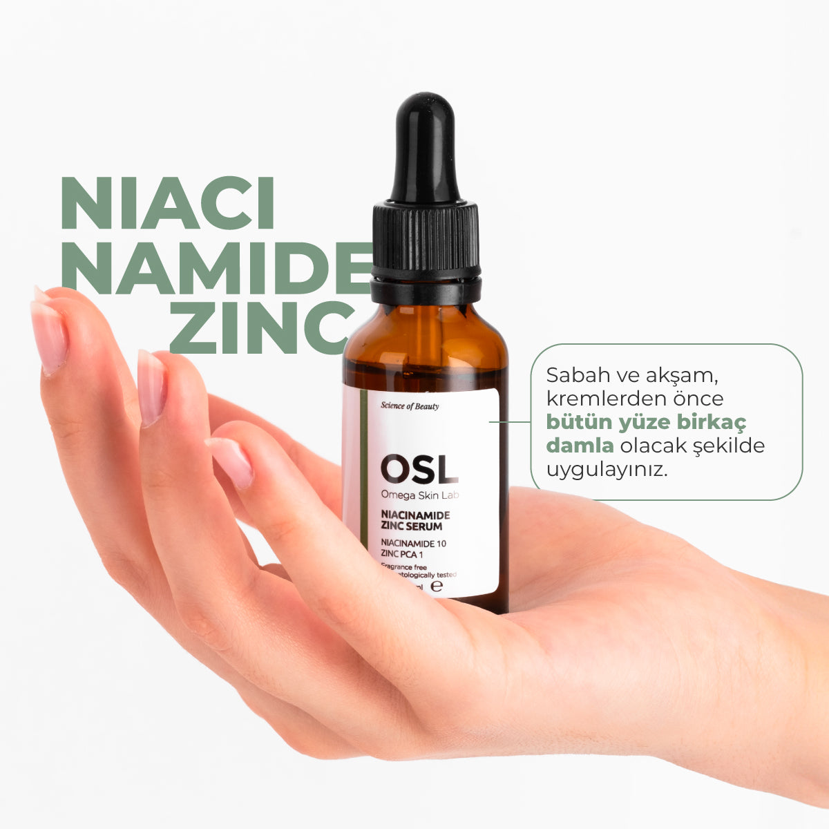 Omega Skin Lab Niacinamide Zinc Serum
