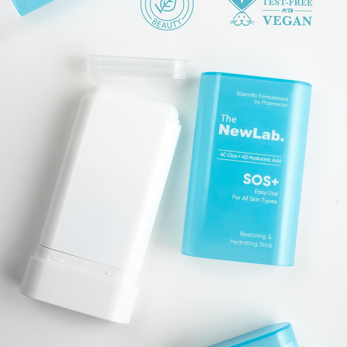 The NewLab Onarıcı ve Nemlendirici Stick Krem (4C Cica 4D Hyaluronic Acid)