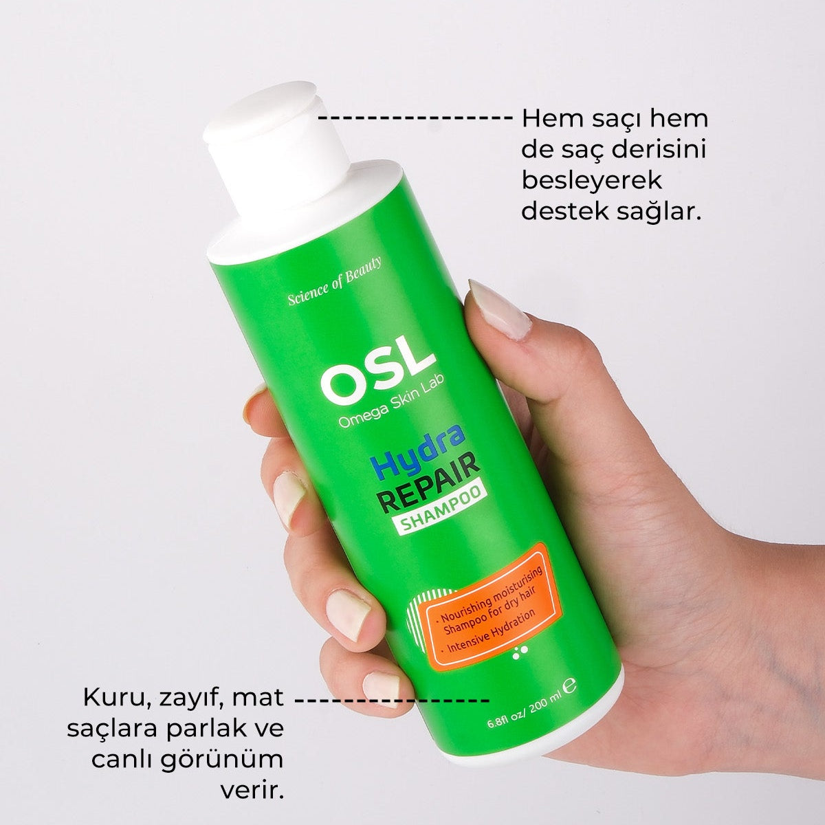 Omega Skin Lab Hydra Repair Shampoo