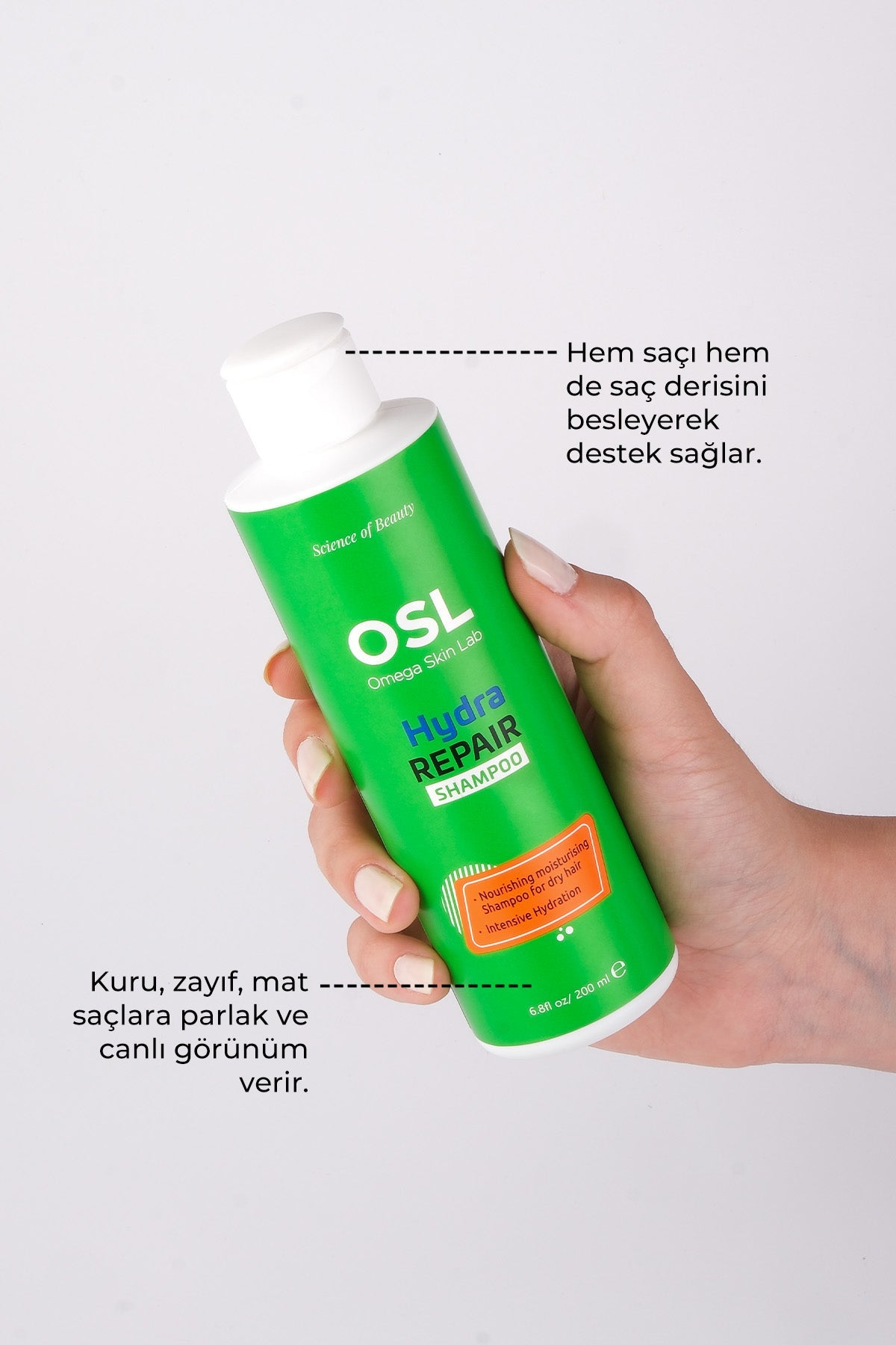 Omega Skin Lab Hydra Repair Shampoo