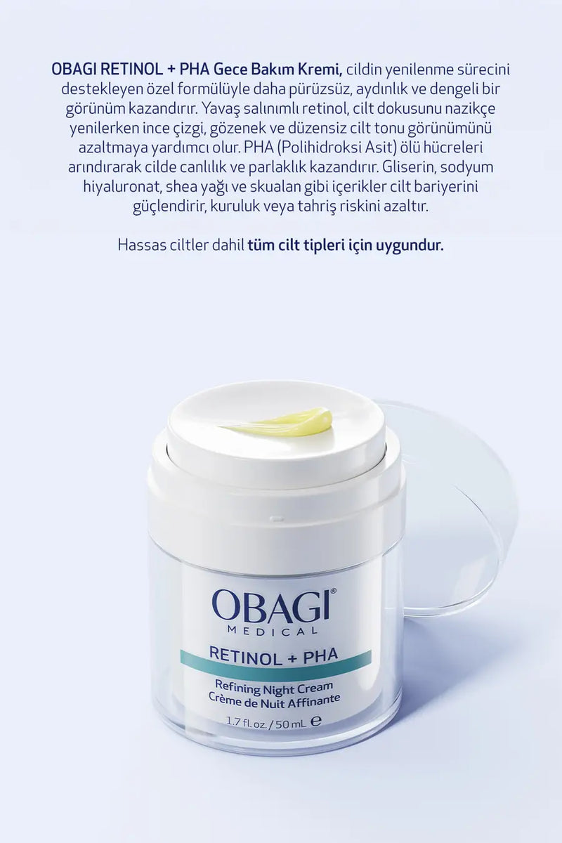 Obagi Retinol + PHA Refining Night Cream