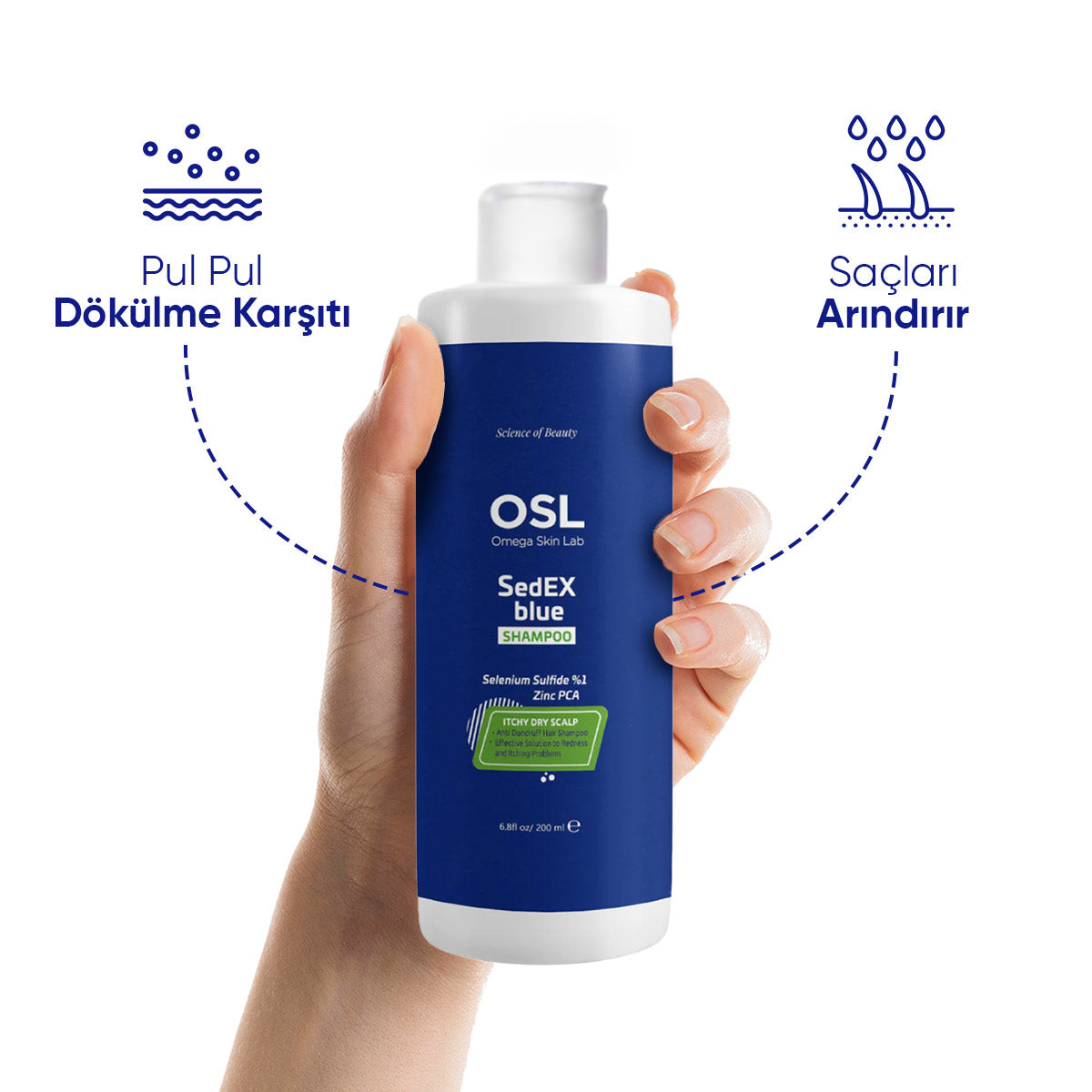 Omega Skin Lab SedEX Blue Shampoo