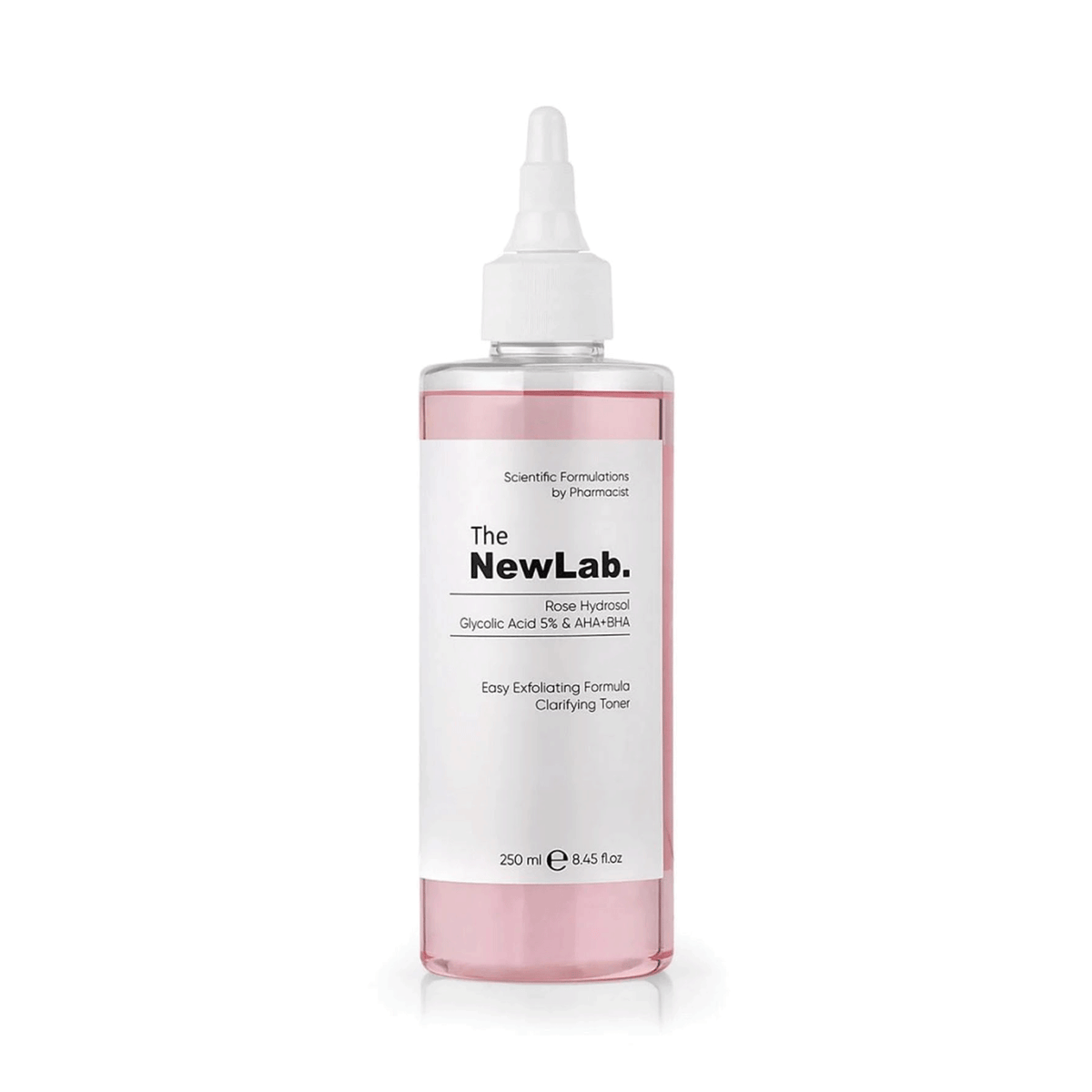 The NewLab Canlandırıcı & Cilt Tonu Eşitleyici Toner Rose Hydrosol Glycolic Acid 5% & AHA+BHA