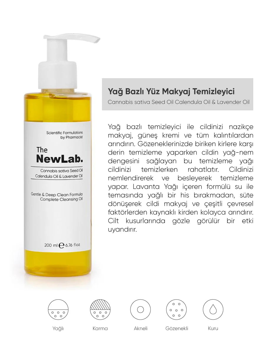 The NewLab Çift Aşamalı Cilt Temizleme Seti